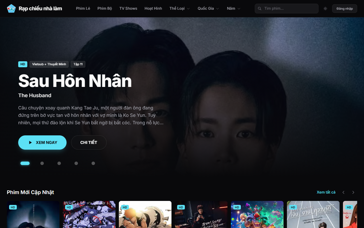 Movie Watch — Self-Hosted Media Discovery App on Homelab